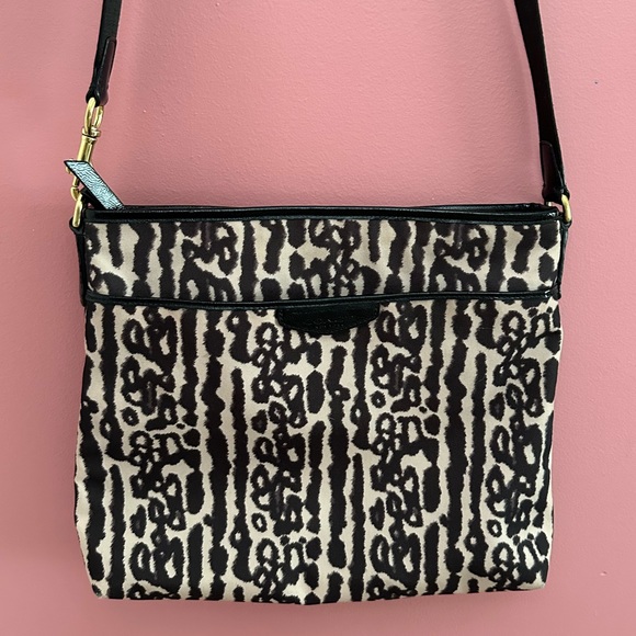 Coach Handbags - Coach Shoulder Bag F31686 Luxury Lancelot Print Black and Cream Purse